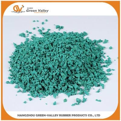 Blue Color EPDM Granule for Rubber Floor Running Track Rn 01