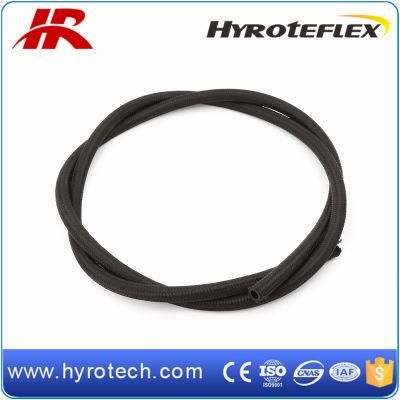 Steel Braided Black Textile Cover Hydraulic Hose SAE 100r5