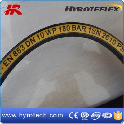 Flexible Oil Resistant Rubber Hose Hydraulic Hose DIN En 853 1sn/2sn