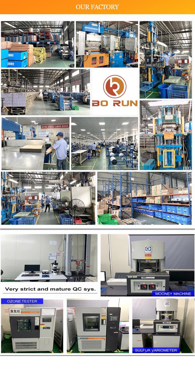 Customized Shape EPDM Extrusion Foam Rubber Sponge Seal Strip