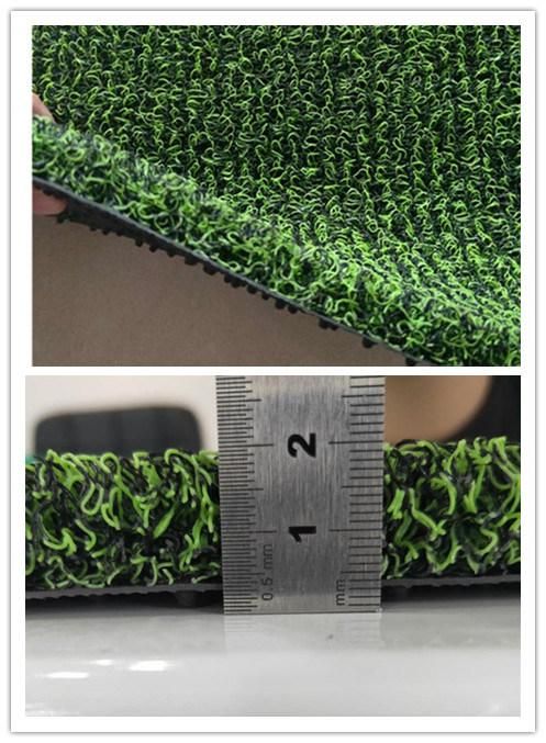 Easy Cleaning Wholesale 3D C PVC Cushion Foot Car Mat/Floor with Spike/Nail Backing