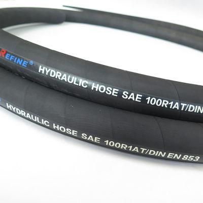 High Quality Oil Resistant Hydraulic Rubber Hose R1r2 OEM Accept