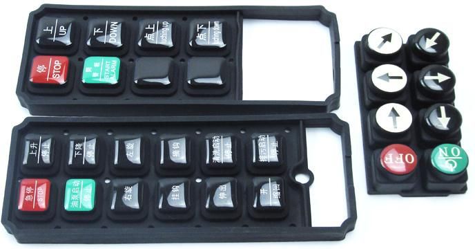 China Supplier Molded Rubber Silicone Stopper with SGS/FDA