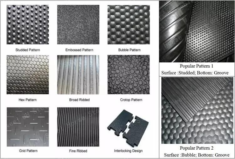 Livestock Flooring Stable Horse Stall Roll Rubber Cow Mat