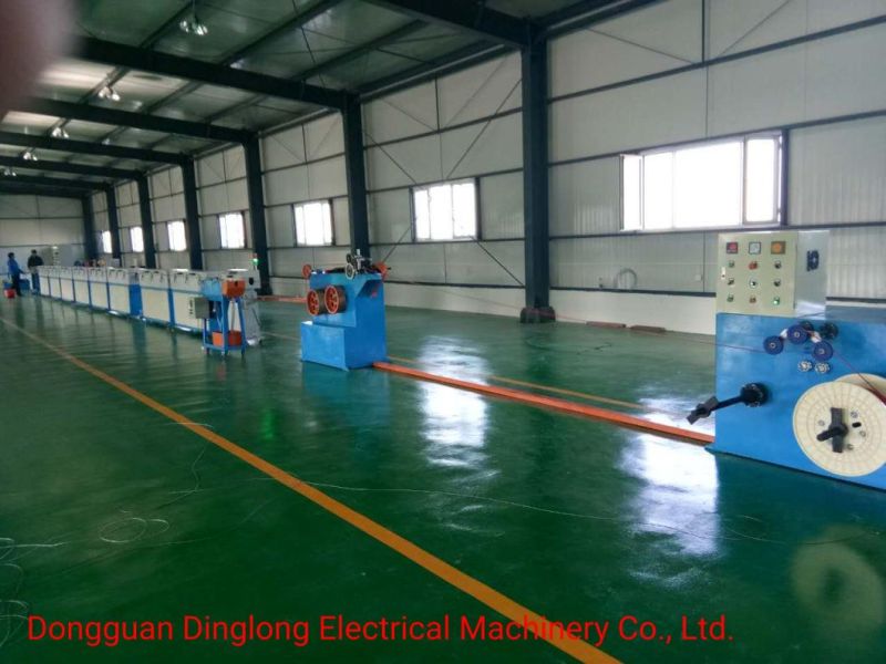 Custom Durable High Temperature Resistant Silicone Wire Extruder Machine