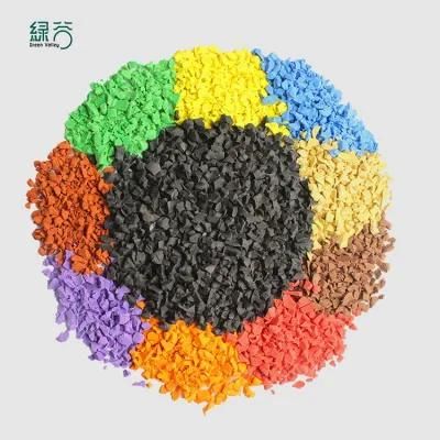 School Running Track Floor Playground Flooring EPDM Grumbs