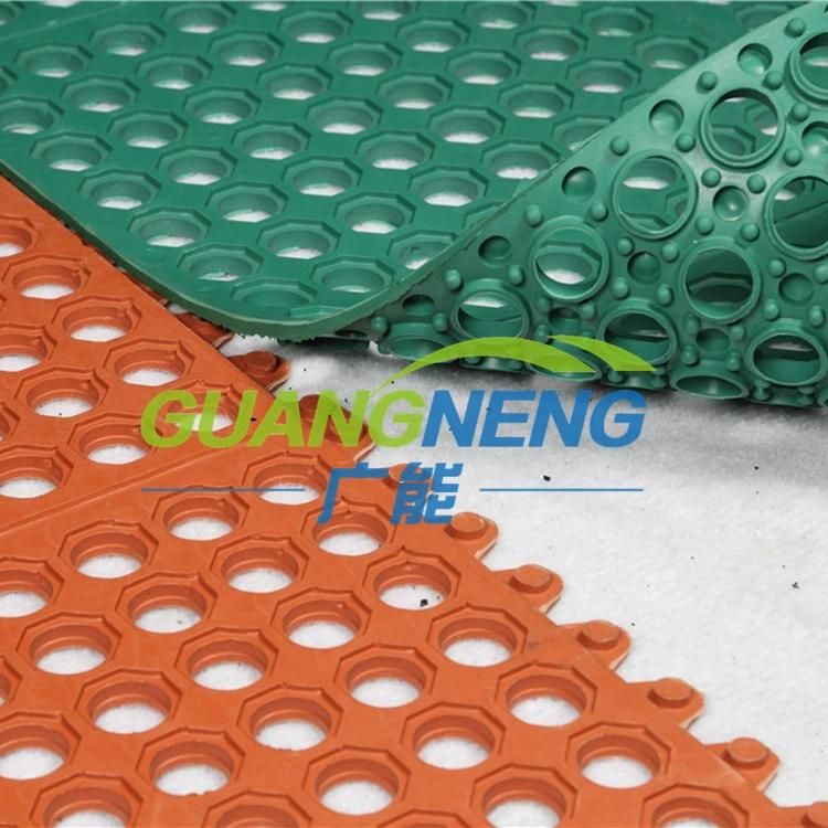 Interlocking Drainage Waterproof Rubber Floor