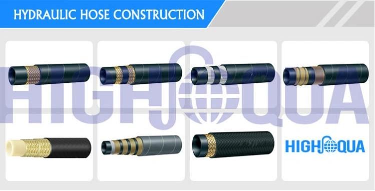 Rubber Hydraulic Hose SAE R2at 2sn
