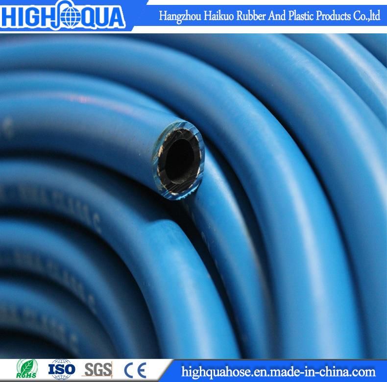Cloth Surface Steel Wire Spiral Water Delivery Rubber Hose