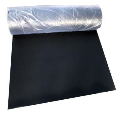 Low Permeability Waterproof 1mm Black Neoprene CR Rubber Sheet Oil Seal Plates