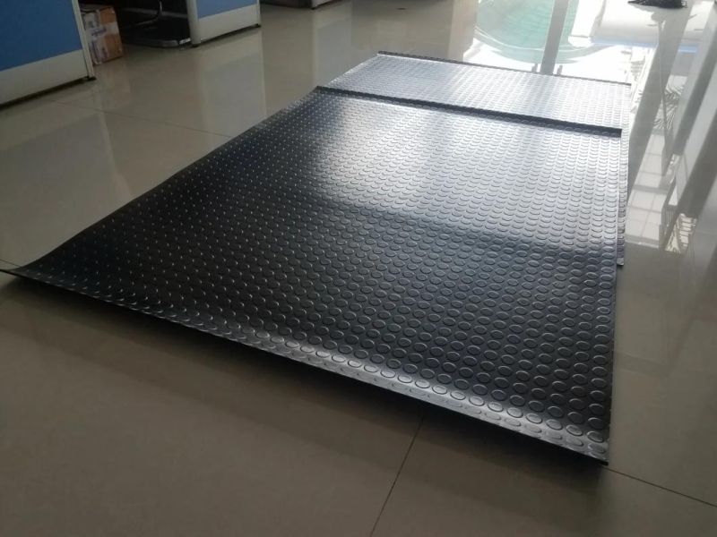 2MPa Round Button Rubber Sheet, Stud Rubber Sheet for Flooring Rolls