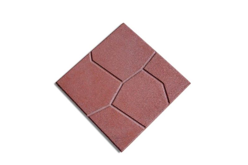 60*60cm High Density Safety Rubber Floor Tiles Driveway Rubber Tiles/Outdoor Playground
