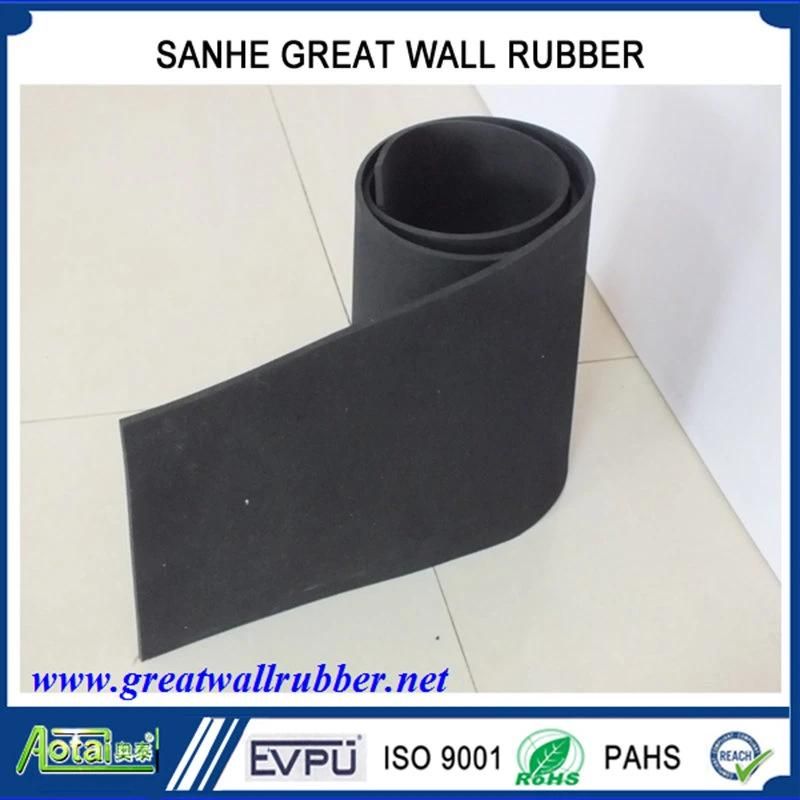 Fire Resistance Antistatic Black Cr Neoprene Rubber Sheet