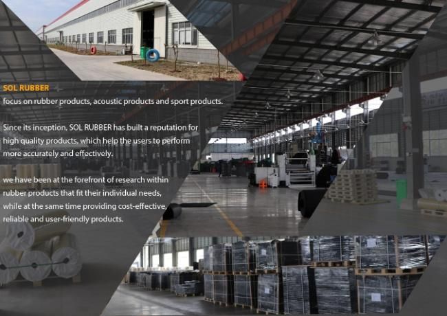 Reduce Shock Convenient Installation Gym Mat Poured Rubber Flooring