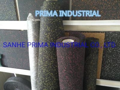 Gym Rubber Floor Have with Wear/Tear Resistant and Impact Resistance