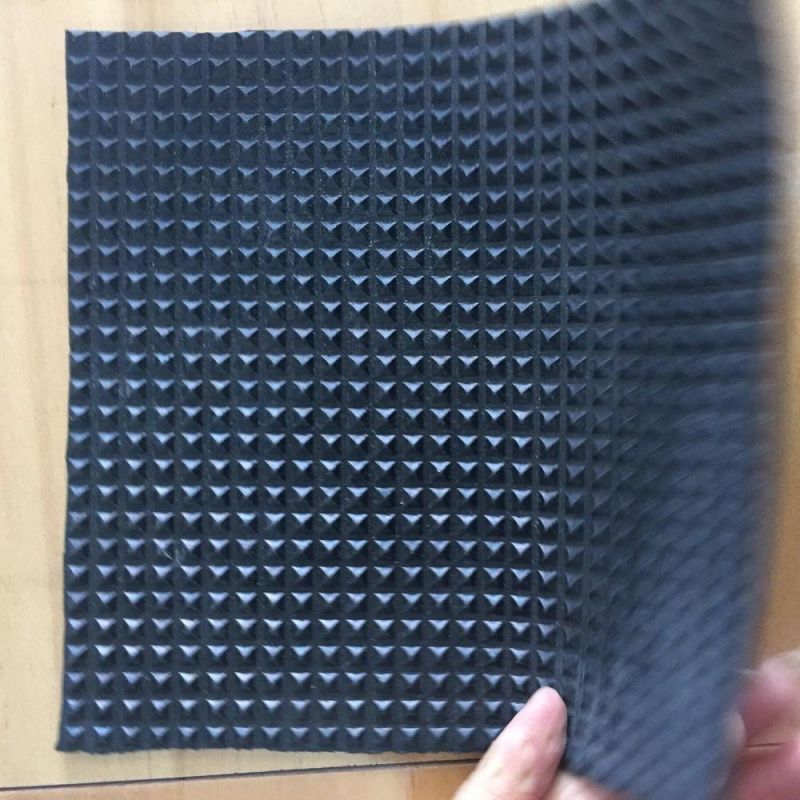 3mm Thickness SBR/EPDM/Cr Neoprene/NBR Nitrile Pyramind Rubber Sheet