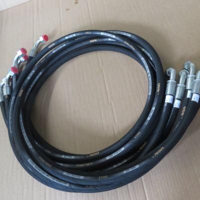 1wire Braid R1 R2 Hydraulic Rubber Hose Flexible Hose Pipe Hydraulic Rubber Hose