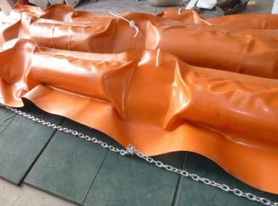Fire Proof Oil Containment Booms / PVC Oil Booms/Rubber Oil Booms