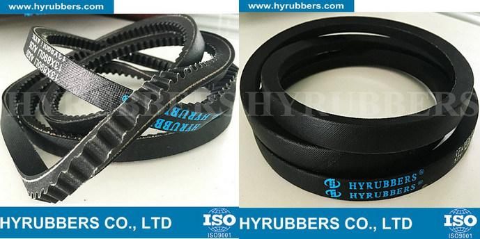 China Low Price Classic Cogged Three V-Belts Bx