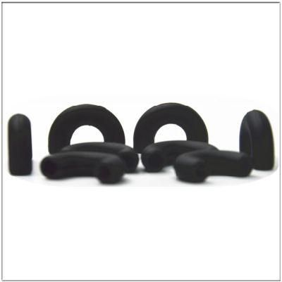 Black Polyurethane Rubber Curved Hose Excellent High Pressure Resistance PU Seal for Sporting Equipment