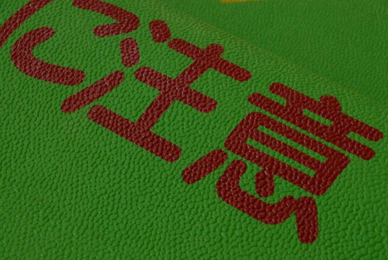 Anti-Slip Green Guiding Rubber Passway Mat for Japan Market