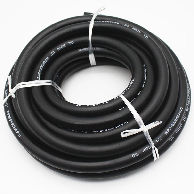 Middle Pressure Industrial Rubber Hose Fuel Line 300psi