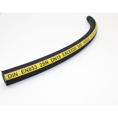 I. D. 3/4&quot; En 853 2sn High Pressure Hydraulic Rubber Hose