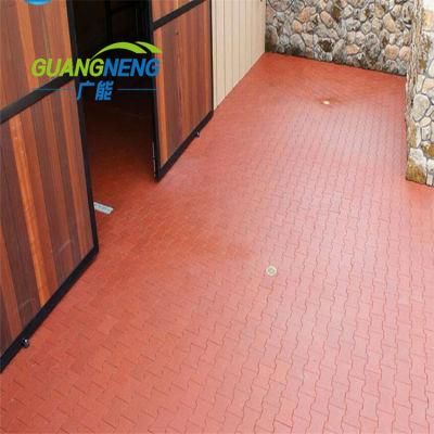 Dog Bone Rubber Paver Tile Mats for Horse Stable