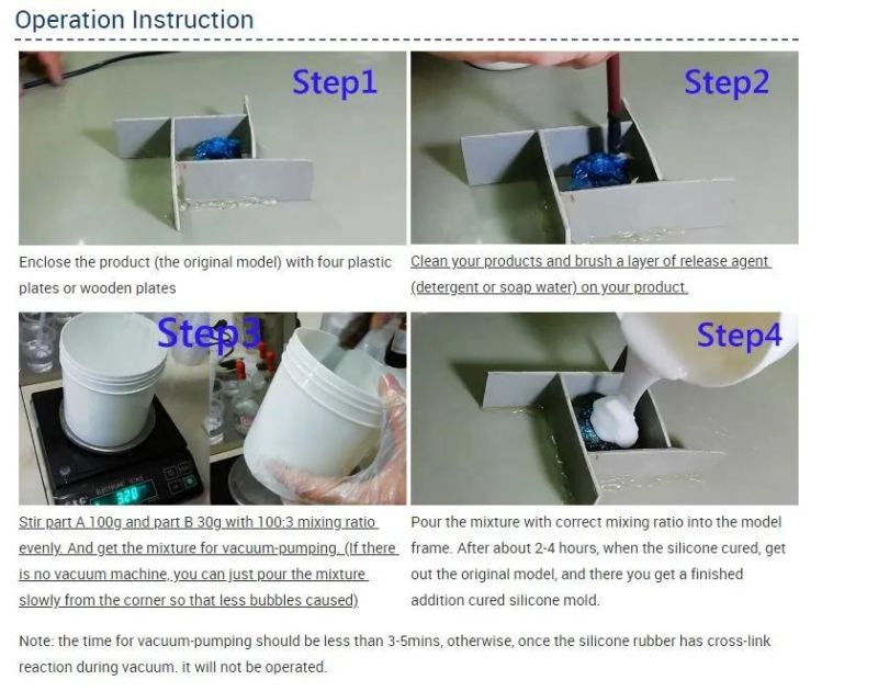 Hot Selling RTV Moulding Silicone Rubber Suppliers for Mold Making