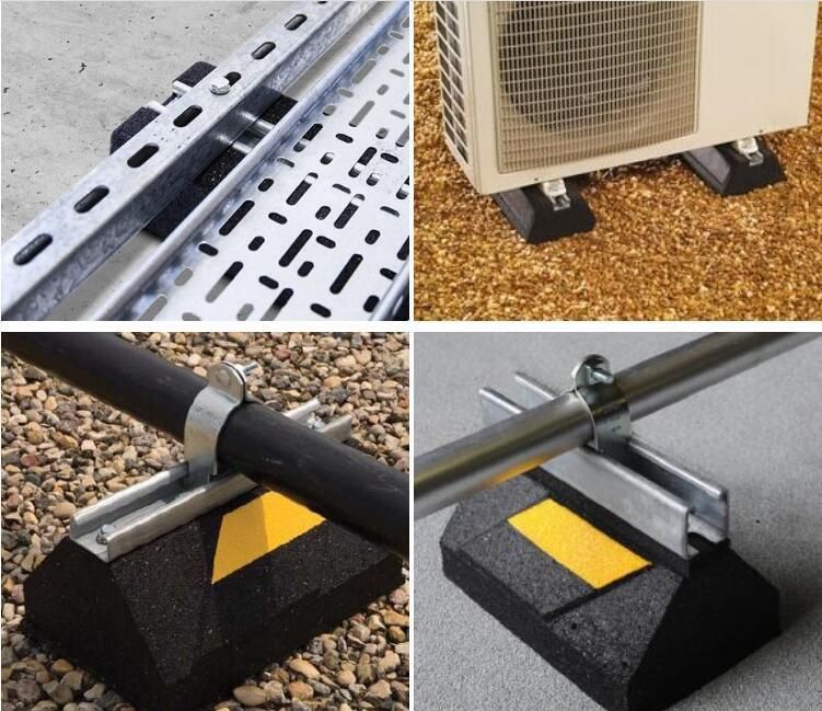 All Size Recycled Pyramid Rubber Base