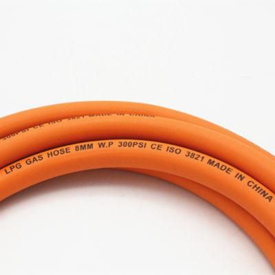 5/16&quot; Orange Color Natural Gas Hose for Universal Gas Stove