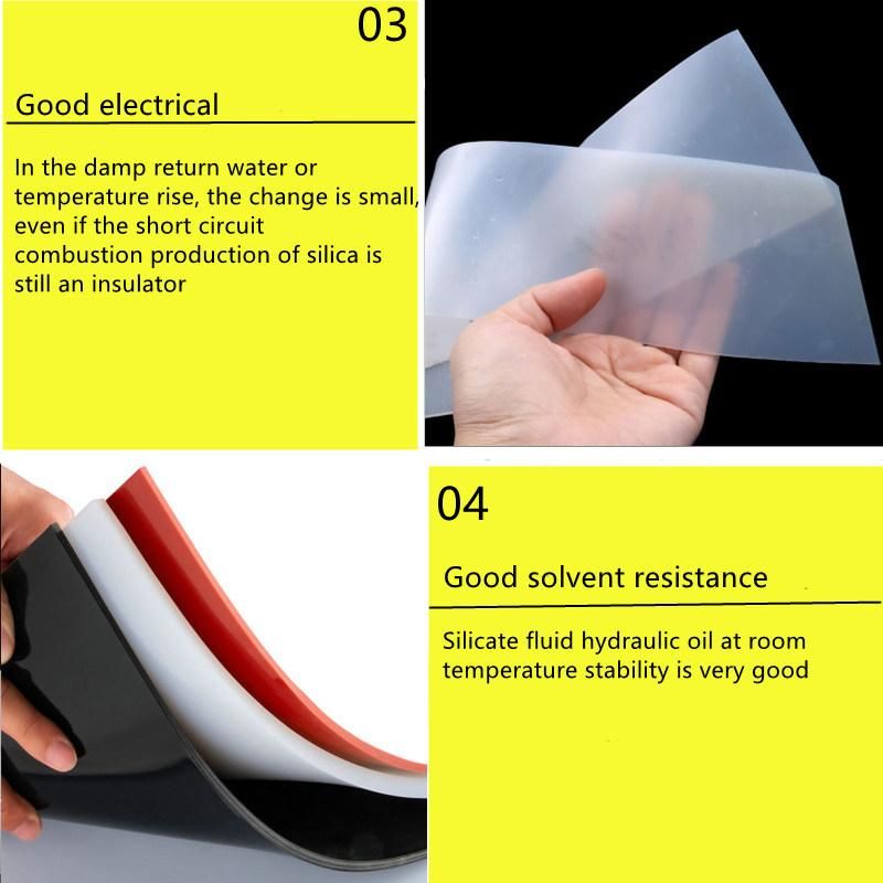 No Effect to Human Body Food Grade Rubber Sheet