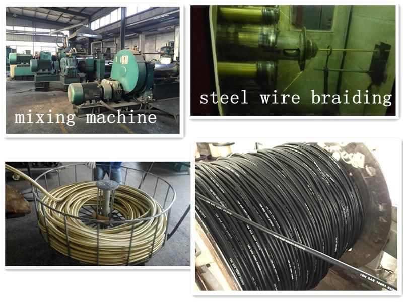 Fuel Hose for Oil Station with Rotate Reusable Swivels