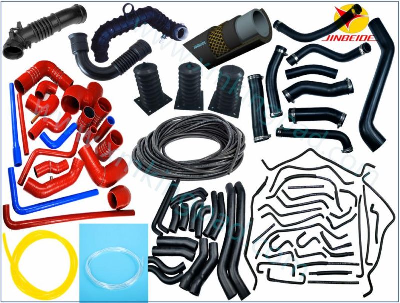 Customized Chinese Factory Molded Rubber Preformed NBR Automotive Fuel Tank Filler Neck Hose