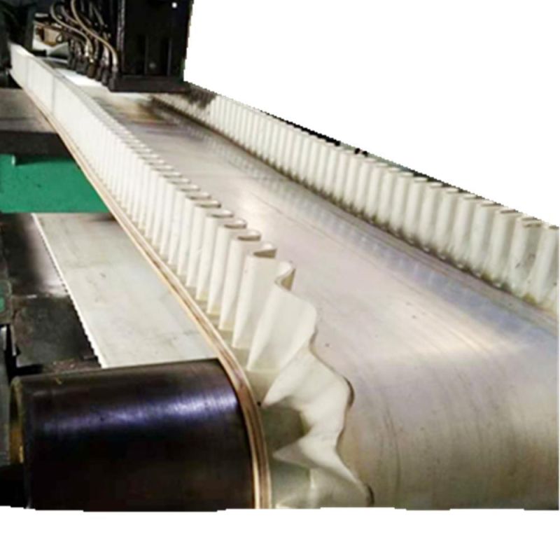 White Rubber Fabric Conveyor Belt for Sugar Production