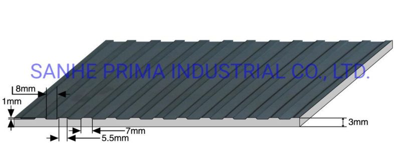 Non Slip Rubber Mat High Abrasion Resistant