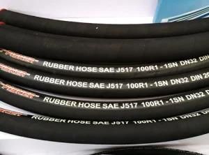 Hydraulic Rubber Hose SAE 100 R1at/DIN En 853 1sn High Pressure Flexible Rubber Hose
