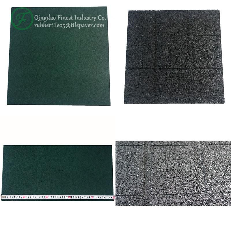 Safety Playground Rubber Flooring Outdoor Rubber Mats Park Rubber Tiles Gym Flooring