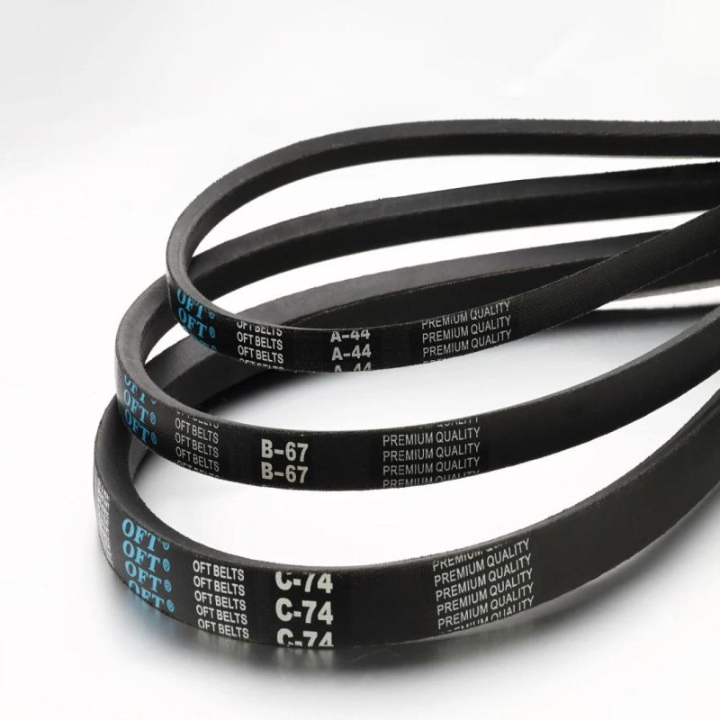 Wrapped V Belts for Machines Power Transmission