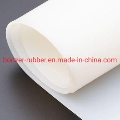 High Temperature Resistant Transparent White Silicone Rubber Sheet
