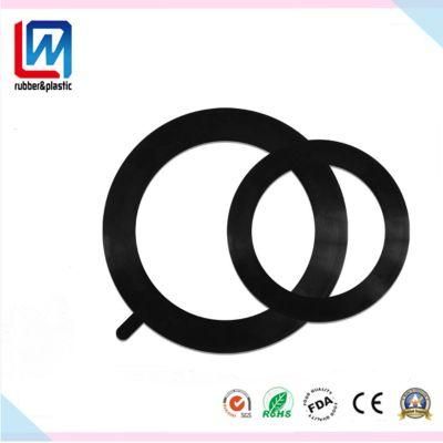 OEM Black Color Food Grade Silicone Flat Rubber Washer Gasket