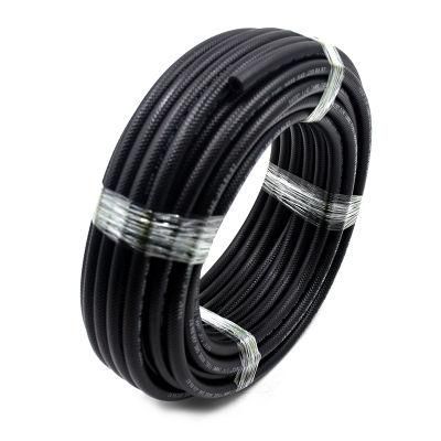 High Quality Smooth Black Fiber Braid Oil Fuel Hose Flexible Rubber Hose