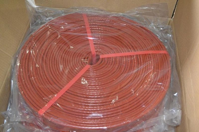 Max Temperature 1300 Degree 1/4"~5" (6.5mm-127mm) Size Silicone Fire Resistant Guard