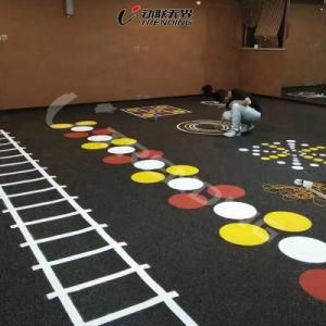 Variety of Thickness of Environmentally Friendly Rubber Flooring Tile Mat