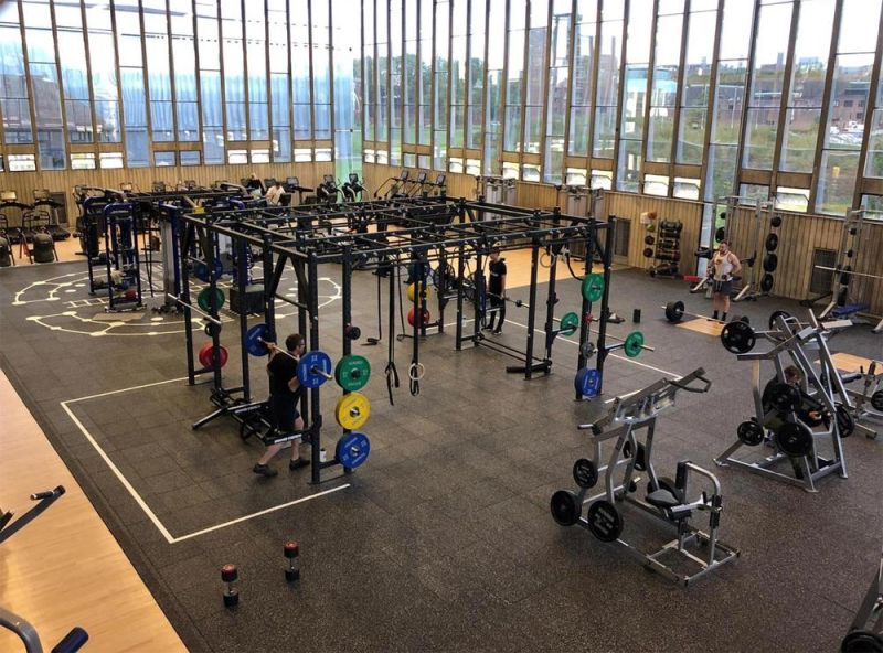 Wholesale Commercial Gym Flooring Tile Rubber Mat
