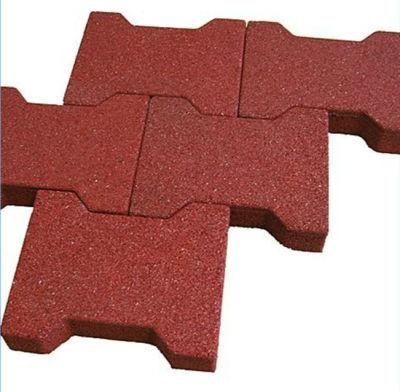 Recyled Stable Dog Bone Rubber Bricks/Dog Bone Rubber Tile