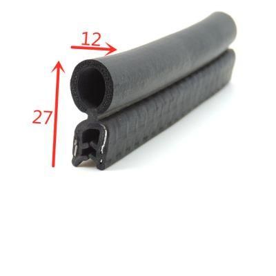 Sunroof Rubber Seal with Metal Insert for Cabinet Door