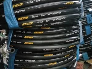 Flexible Rubber Material Propane LPG Gas Hose Pipe