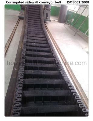 Corrugated Sidewall Rubber Conveyor Belt