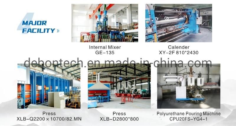 Double Lips Polyurethane Dual Seal Conveyor Side Skirt Rubber